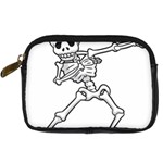 Halloween Dabbing Skeleton Digital Camera Leather Case