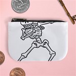 Halloween Dabbing Skeleton Mini Coin Purse