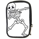 Halloween Dabbing Skeleton Compact Camera Leather Case