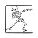 Halloween Dabbing Skeleton Memory Card Reader (Square 5 Slot)