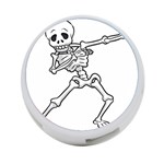 Halloween Dabbing Skeleton 4-Port USB Hub (One Side)