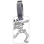 Halloween Dabbing Skeleton Luggage Tag (two sides)