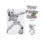 Halloween Dabbing Skeleton Playing Cards 54 Designs (Mini)