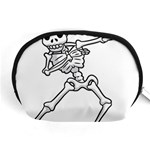 Halloween Dabbing Skeleton Accessory Pouch (Medium)