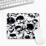 Halloween Grunge Skulls Small Mousepad