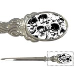 Halloween Grunge Skulls Letter Opener