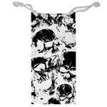 Halloween Grunge Skulls Jewelry Bag