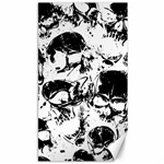 Halloween Grunge Skulls Canvas 40  x 72 