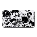 Halloween Grunge Skulls Medium Bar Mat