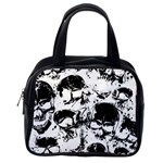 Halloween Grunge Skulls Classic Handbag (One Side)