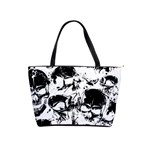 Halloween Grunge Skulls Classic Shoulder Handbag