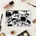 Halloween Grunge Skulls Cosmetic Bag (Medium)