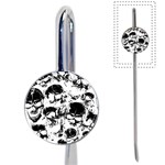 Halloween Grunge Skulls Book Mark