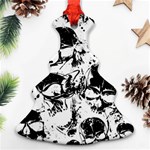 Halloween Grunge Skulls Ornament (Christmas Tree) 