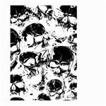 Halloween Grunge Skulls Large Garden Flag (Two Sides)