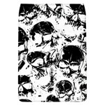 Halloween Grunge Skulls Removable Flap Cover (L)