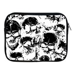 Halloween Grunge Skulls Apple iPad Zipper Case