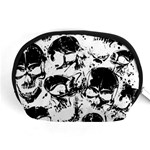 Halloween Grunge Skulls Accessory Pouch (Medium)