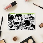 Halloween Grunge Skulls Cosmetic Bag (XS)