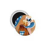 oktoberfest blonde beer girl 1.75  Magnet