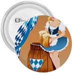 oktoberfest blonde beer girl 3  Button