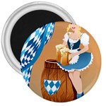 oktoberfest blonde beer girl 3  Magnet