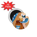 oktoberfest blonde beer girl 1.75  Magnet (10 pack) 