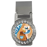 oktoberfest blonde beer girl Money Clip (CZ)