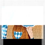 oktoberfest blonde beer girl Jigsaw Puzzle (Rectangular)