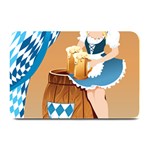 oktoberfest blonde beer girl Plate Mat