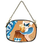 oktoberfest blonde beer girl Chain Purse (One Side)