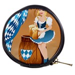 oktoberfest blonde beer girl Mini Makeup Bag