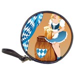 oktoberfest blonde beer girl Classic 20-CD Wallet