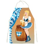 oktoberfest blonde beer girl Full Print Apron