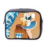 oktoberfest blonde beer girl Mini Toiletries Bag (Two Sides)