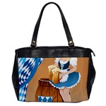 oktoberfest blonde beer girl Oversize Office Handbag