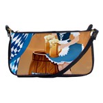 oktoberfest blonde beer girl Shoulder Clutch Bag