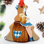 oktoberfest blonde beer girl Ornament (Christmas Tree) 