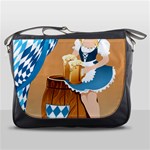 oktoberfest blonde beer girl Messenger Bag