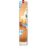 oktoberfest blonde beer girl Large Book Mark