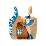 oktoberfest blonde beer girl Full Print Recycle Bag (S)