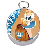 oktoberfest blonde beer girl Silver Compass