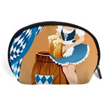 oktoberfest blonde beer girl Accessory Pouch (Large)