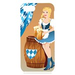 oktoberfest blonde beer girl iPhone 7/8 Black UV Print Case