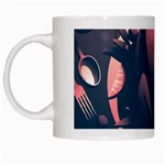 dark thanksgiving dinner White Mug