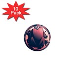 dark thanksgiving dinner 1  Mini Magnet (10 pack) 