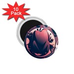 dark thanksgiving dinner 1.75  Magnet (10 pack) 