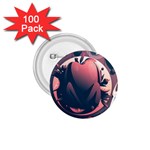 dark thanksgiving dinner 1.75  Button (100 pack) 