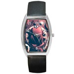 dark thanksgiving dinner Barrel Style Metal Watch