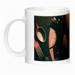 dark thanksgiving dinner Night Luminous Mug